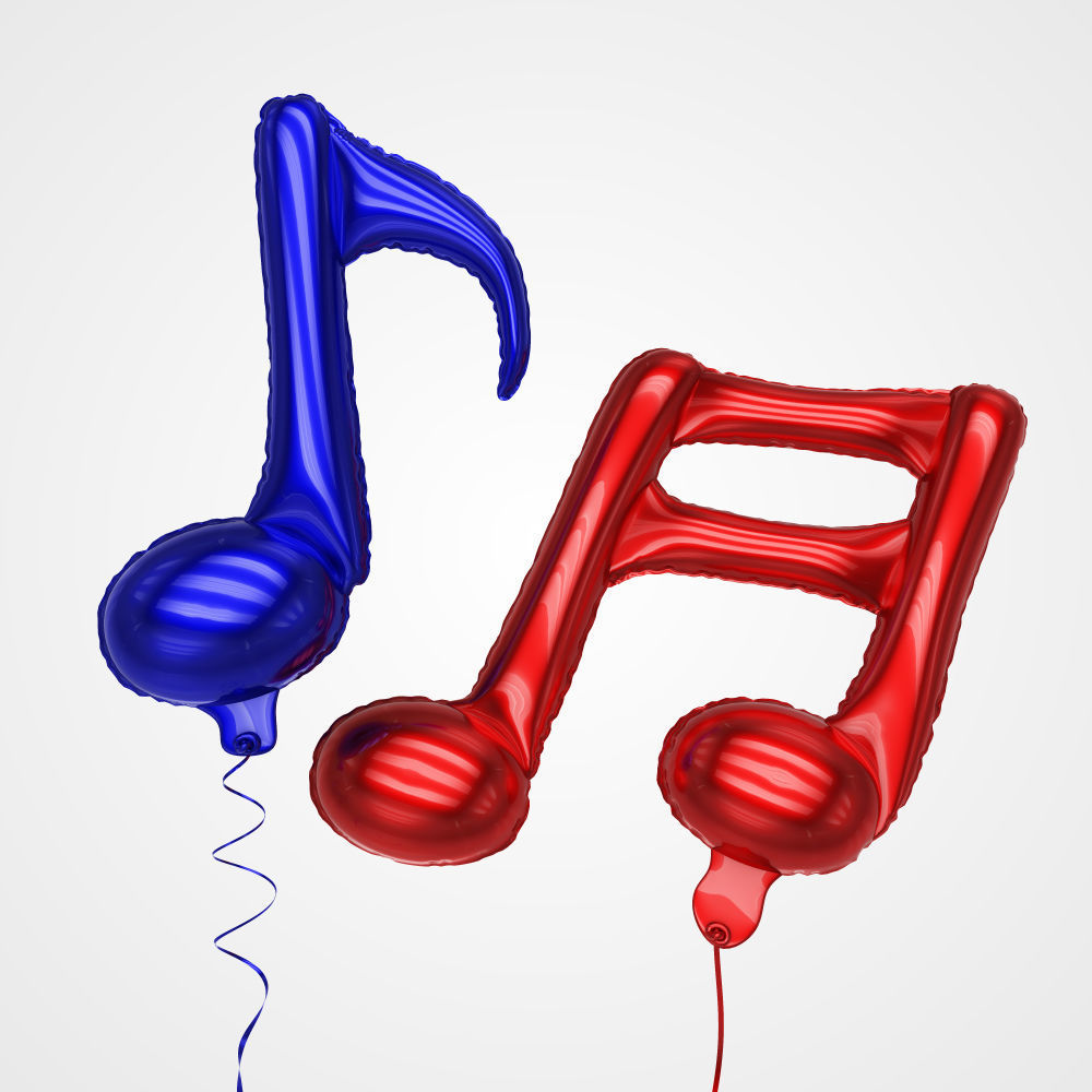 Balloons in different shapes 3D model_8