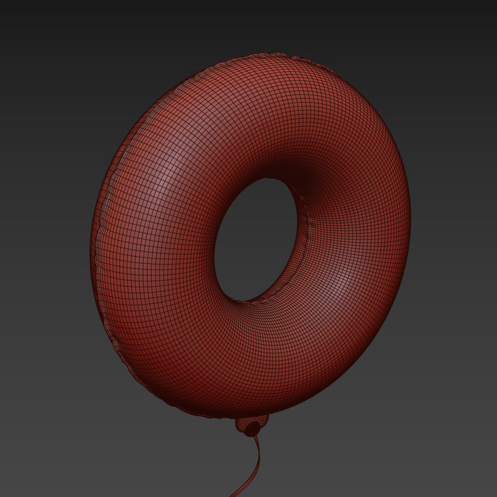 Balloons in different shapes 3D model_18