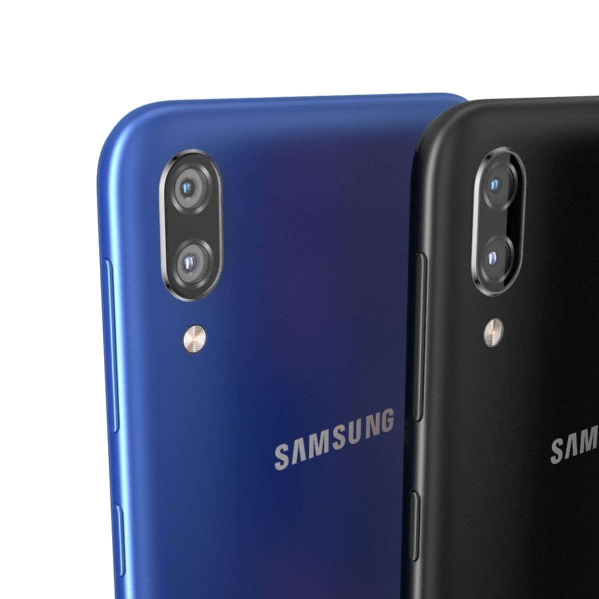 Samsung Galaxy M10 Black - Blu 3D model_1