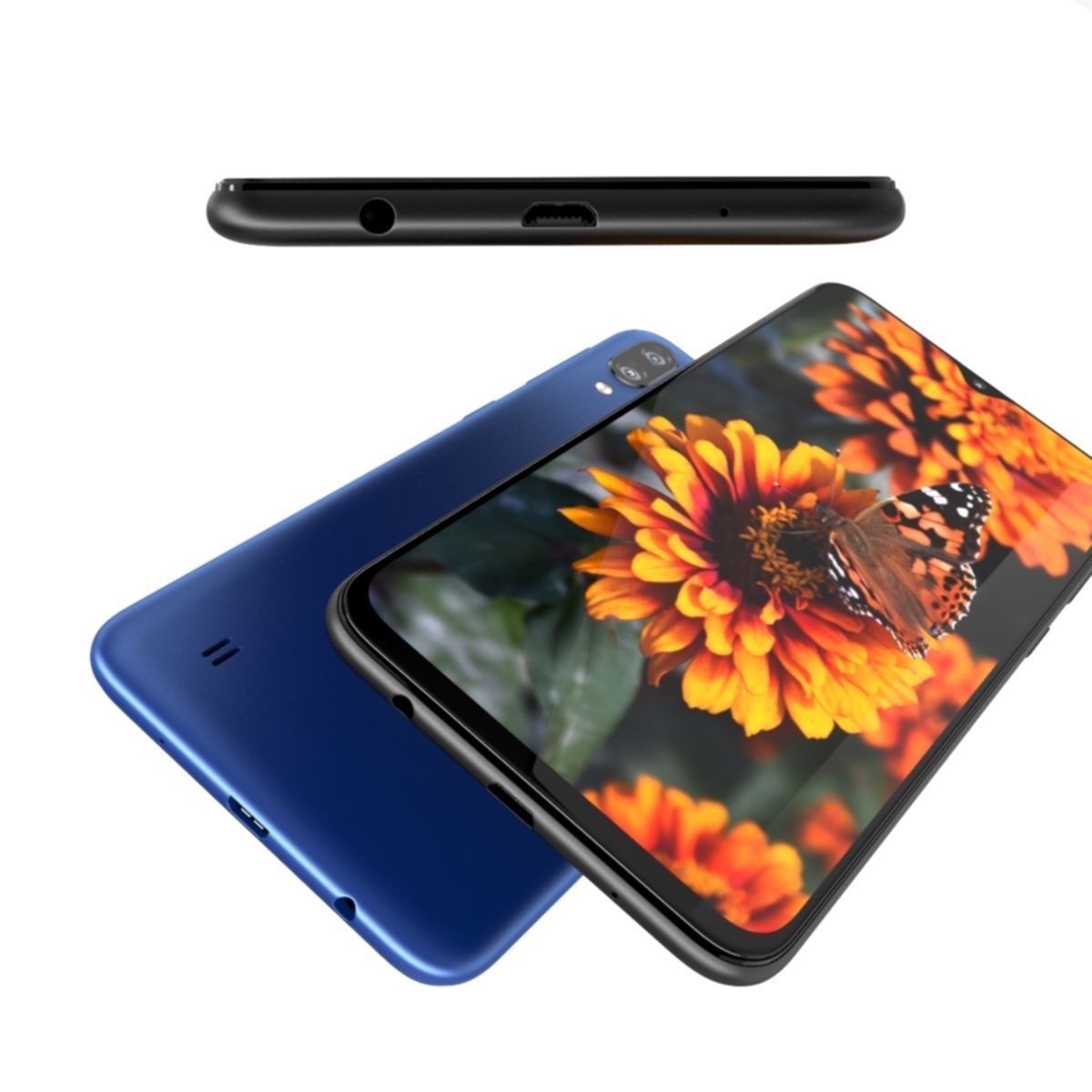 Samsung Galaxy M10 Black - Blu 3D model_6