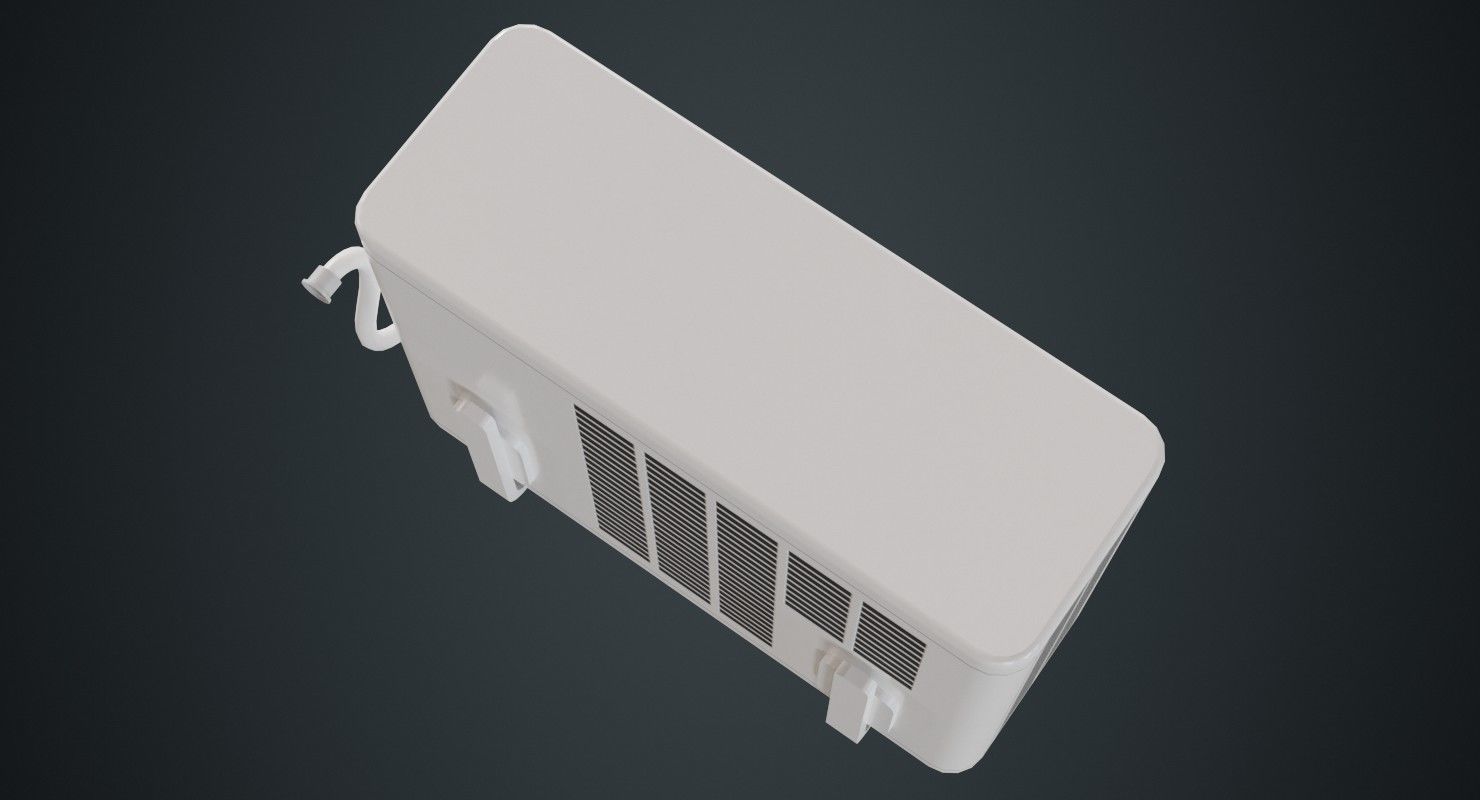 Air Conditioner 4A Low-poly 3D model