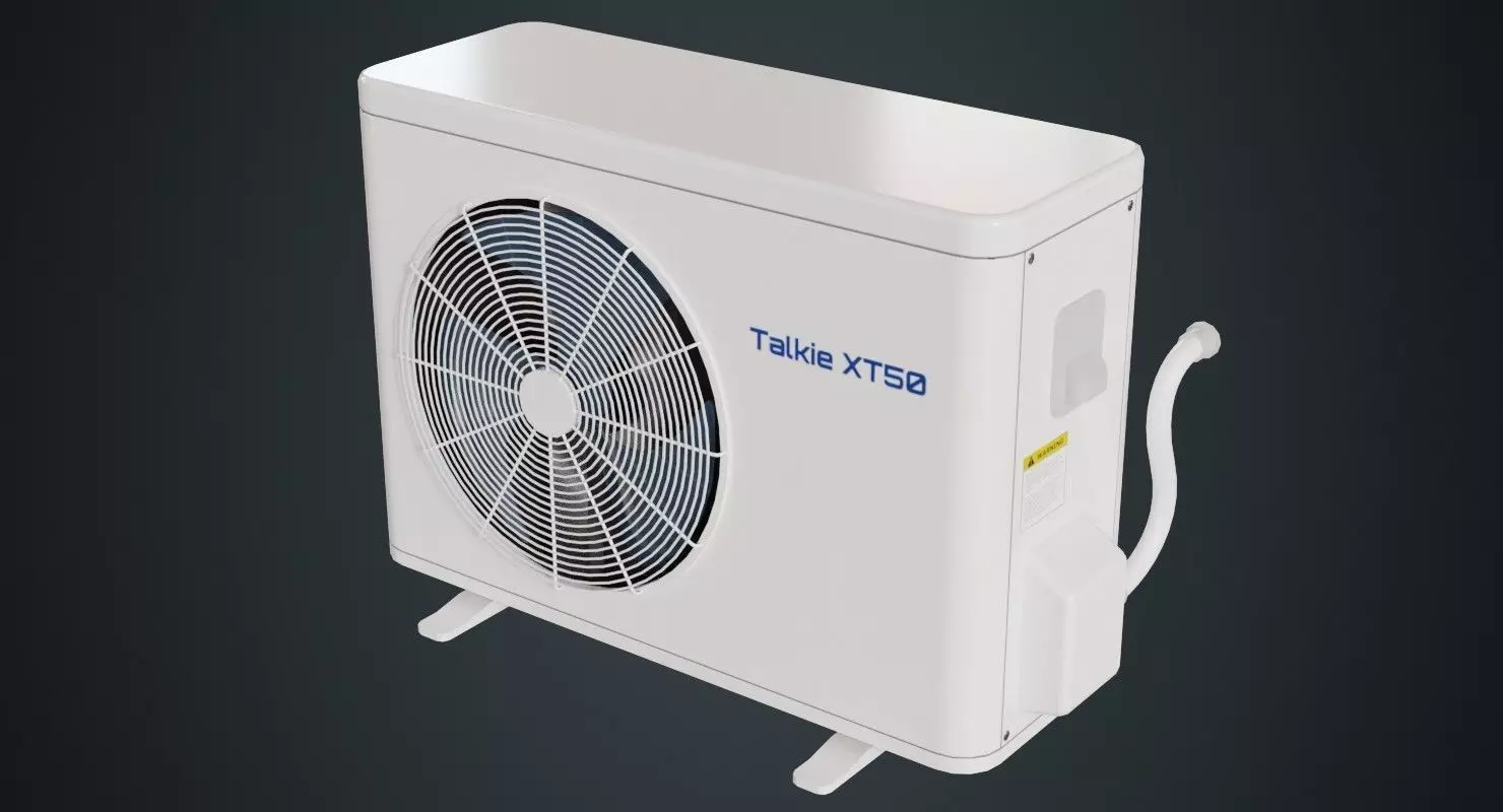 Air Conditioner 4A Low-poly 3D model