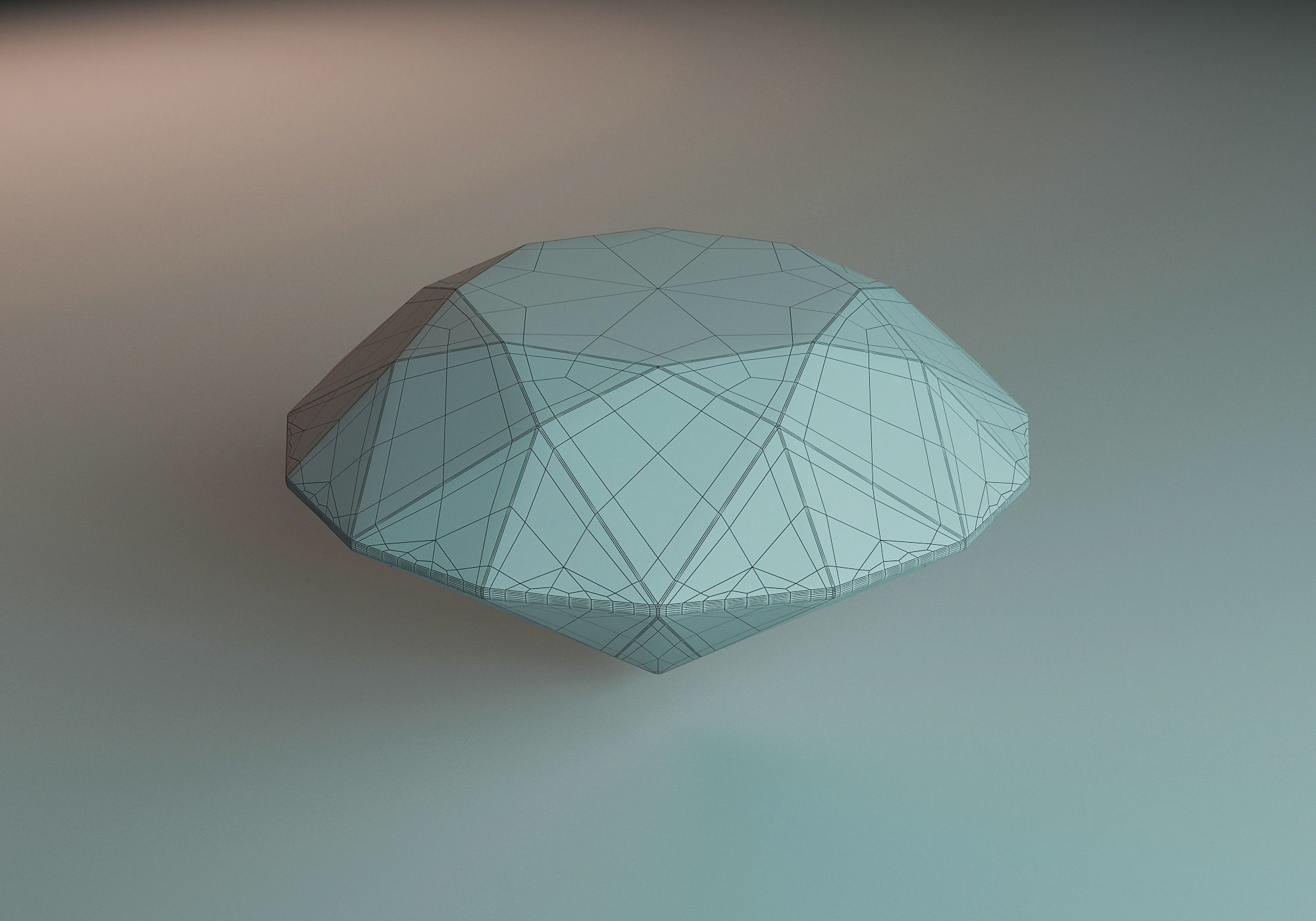 Diamond 3D model_9