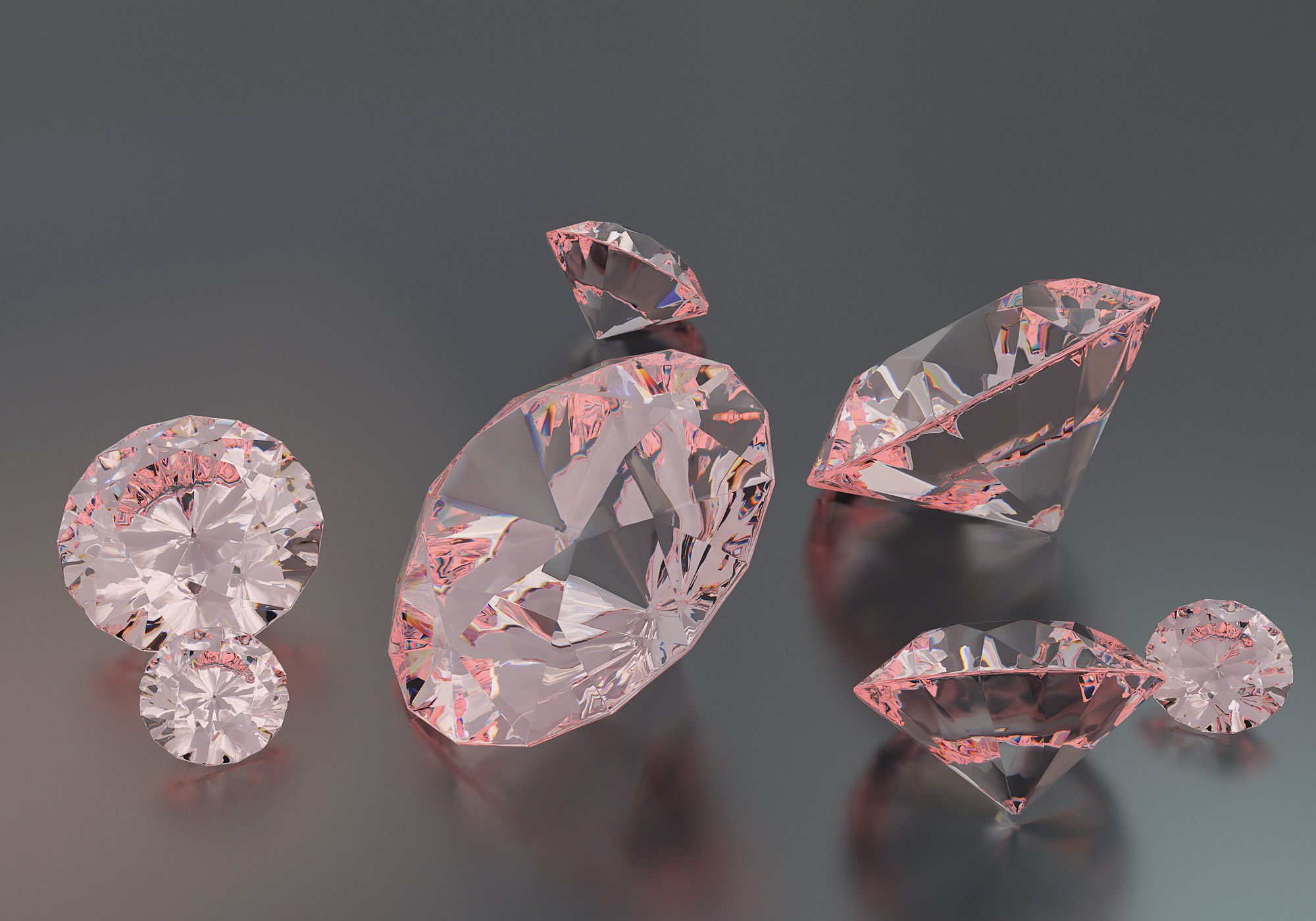 Diamond 3D model_2