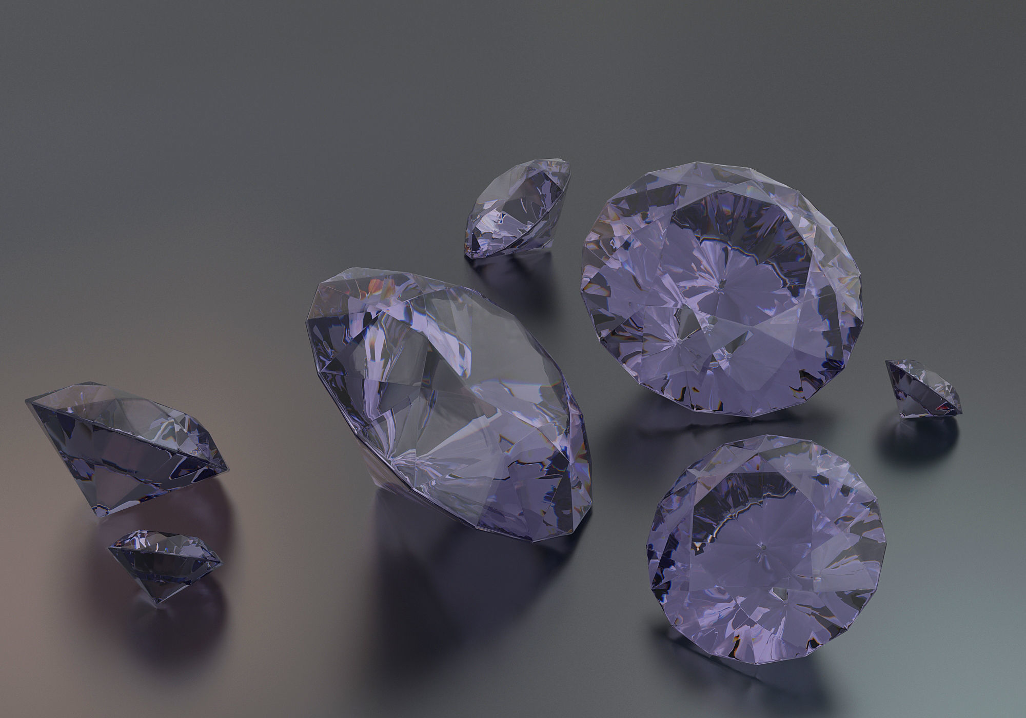 Diamond 3D model_6
