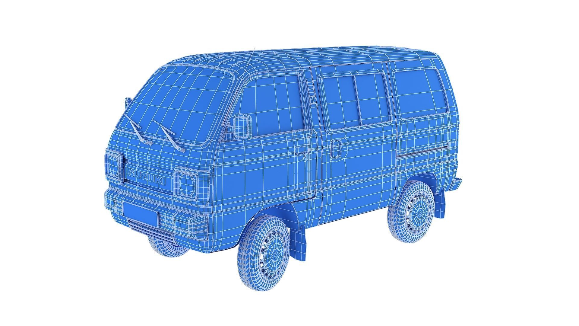 Suzuki Carry Minivan Free 3D model_6