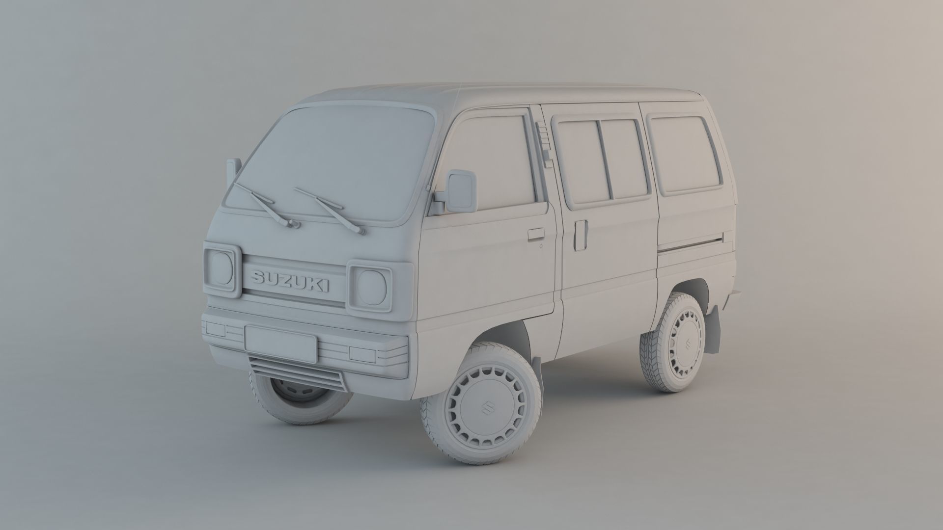 Suzuki Carry Minivan Free 3D model_8