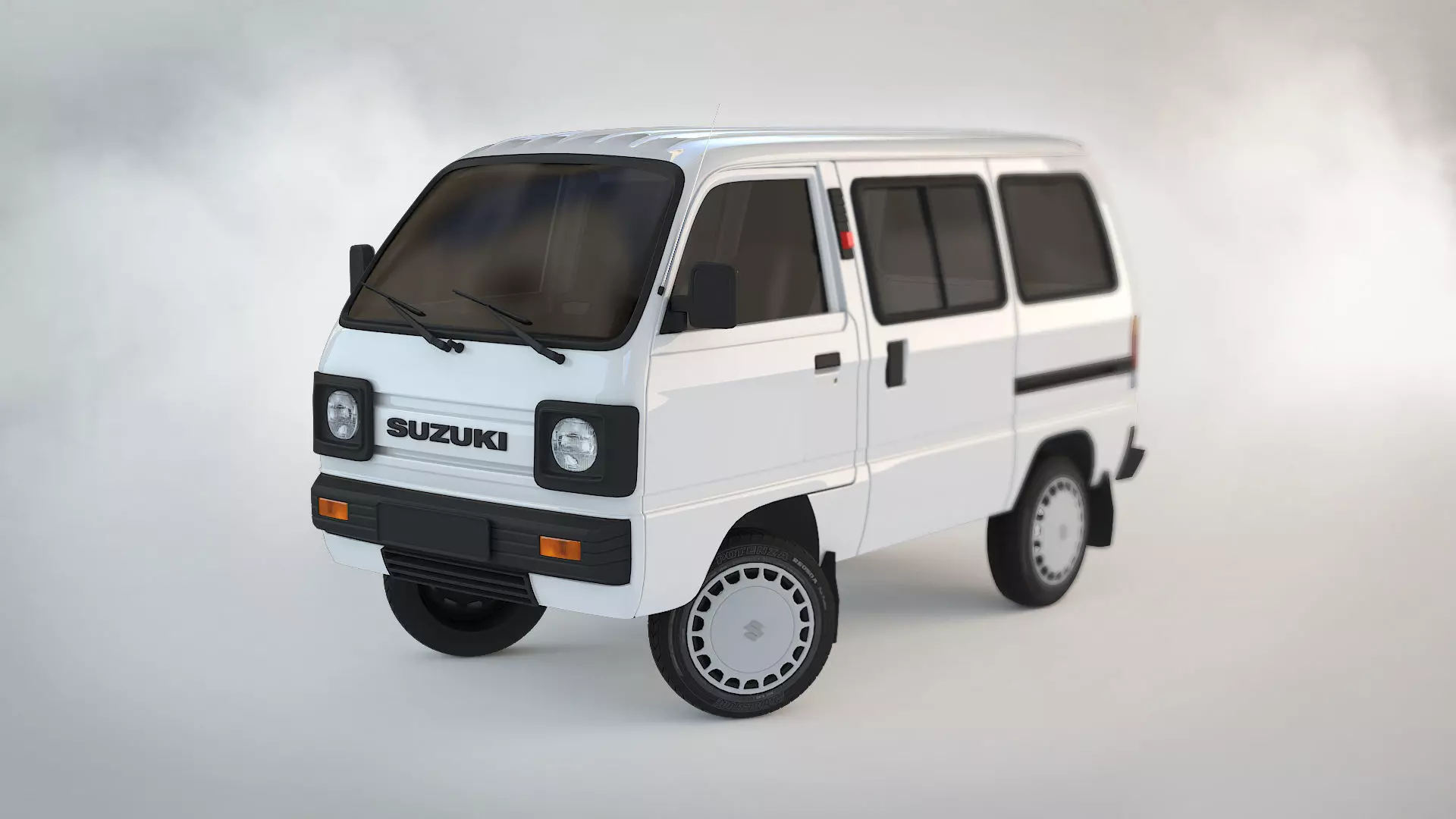 Suzuki Carry Minivan Free 3D model_0