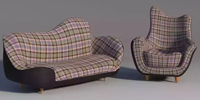 Saula marina Cloth Composition Mental Ray