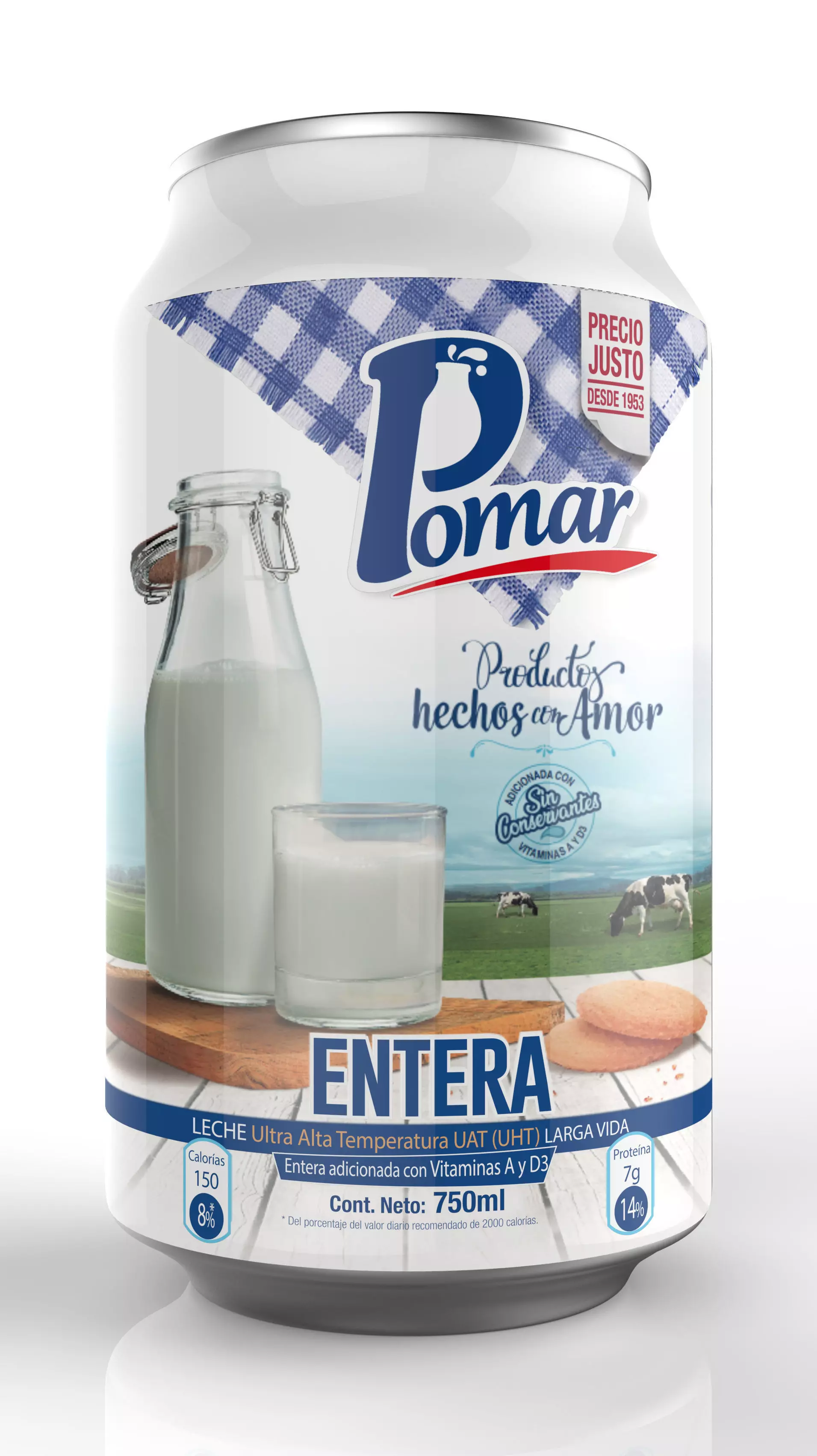 LATA DE LECHE EL POMAR 3D model_0