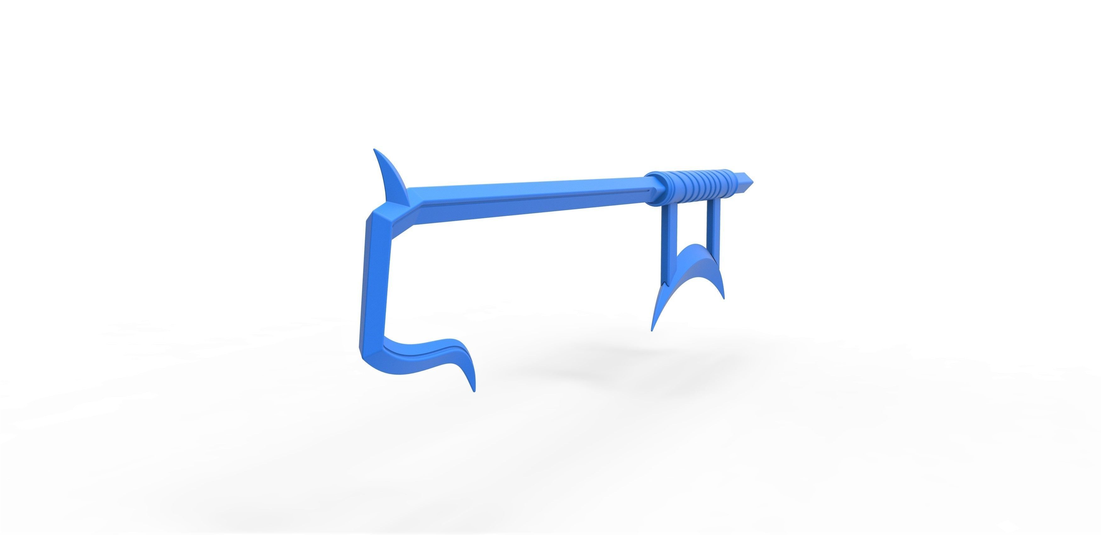 Sword of Kabal from the game Mortal Kombat 11 3D print model_13