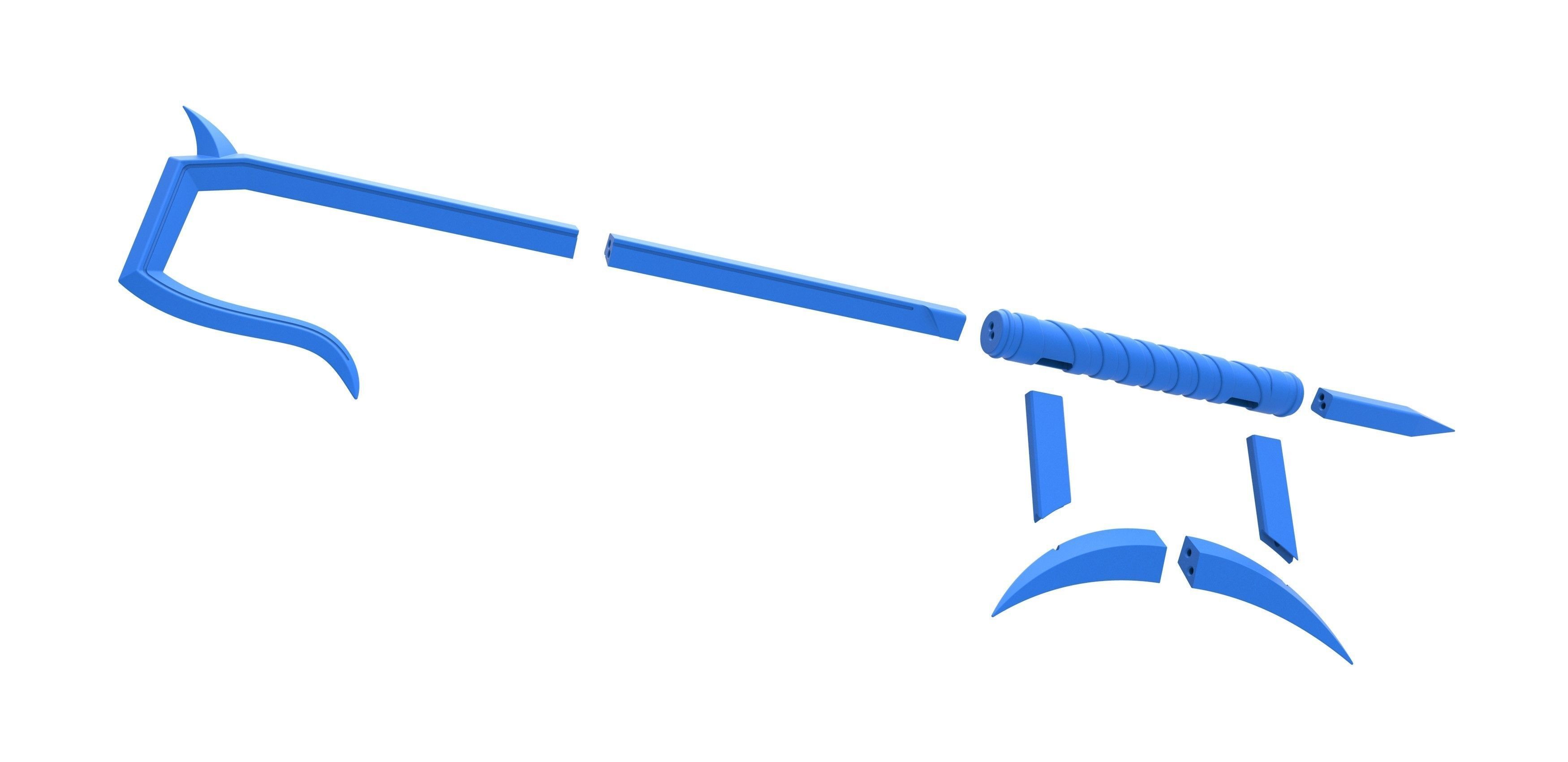 Sword of Kabal from the game Mortal Kombat 11 3D print model_22