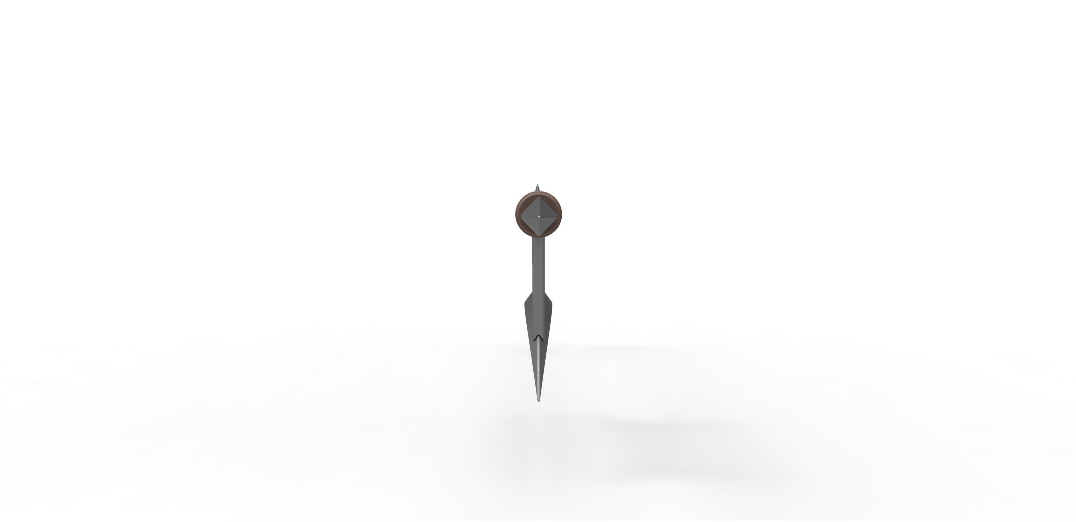 Sword of Kabal from the game Mortal Kombat 11 3D print model_10