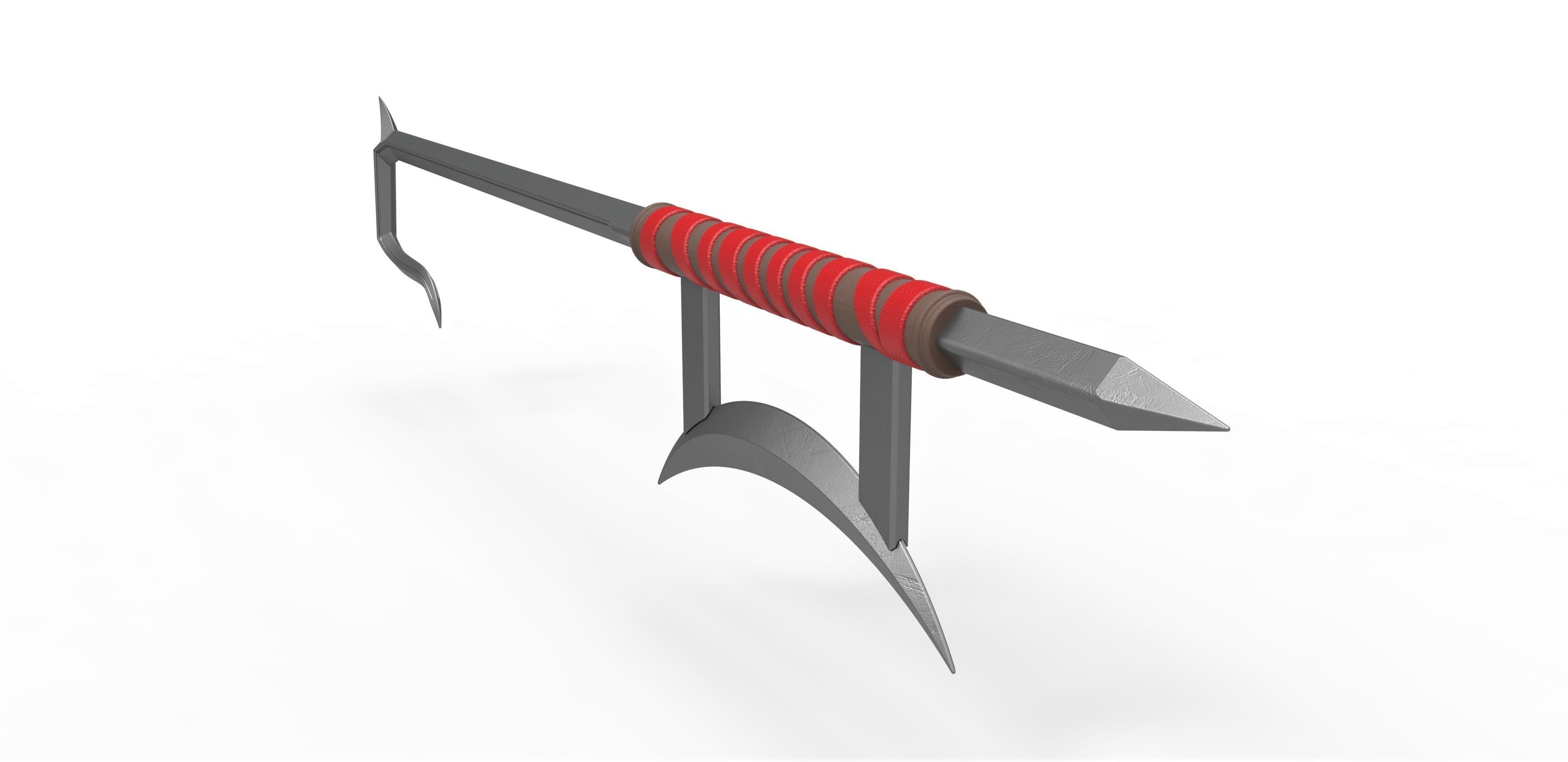 Sword of Kabal from the game Mortal Kombat 11 3D print model_9