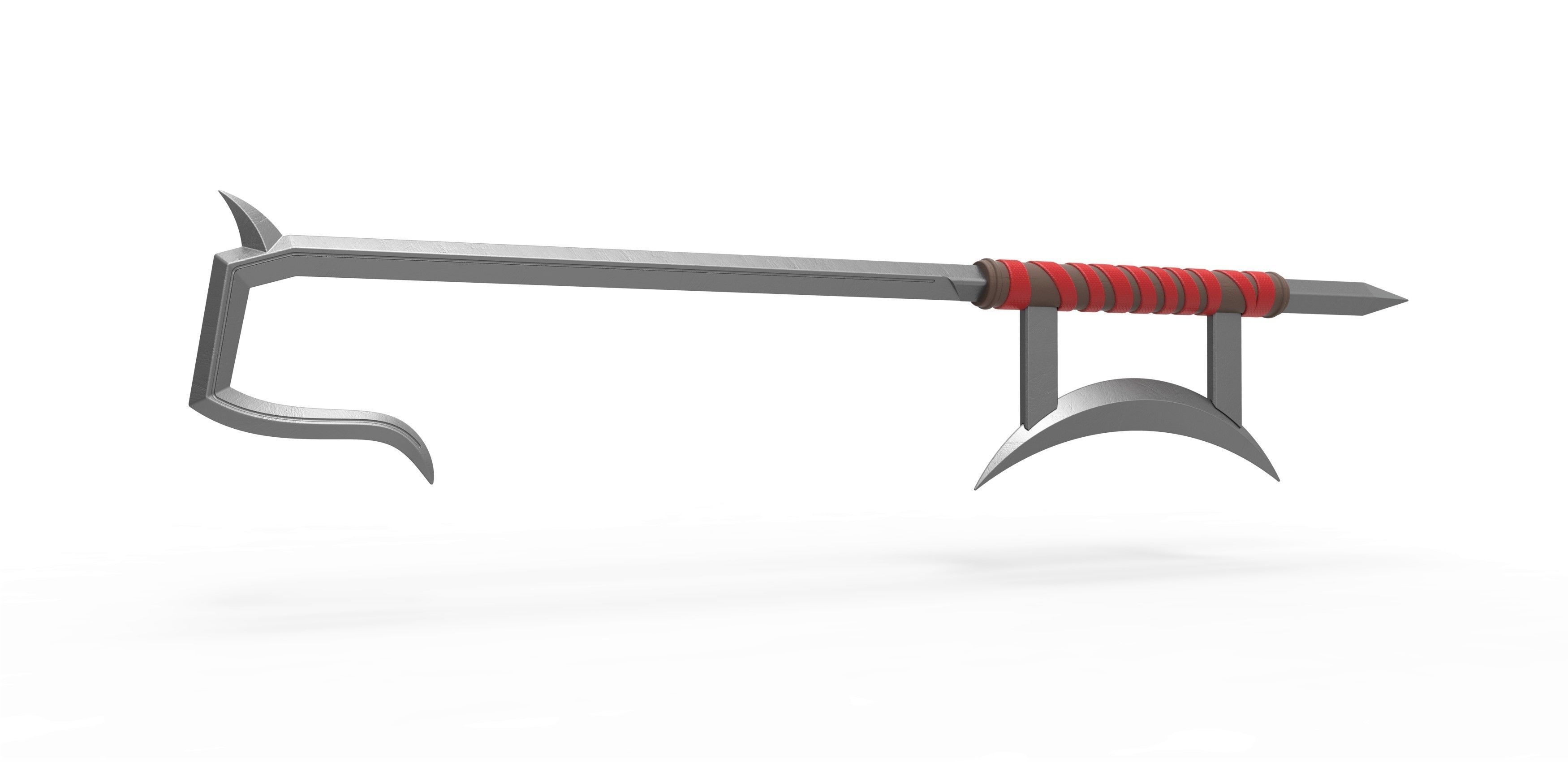 Sword of Kabal from the game Mortal Kombat 11 3D print model_1