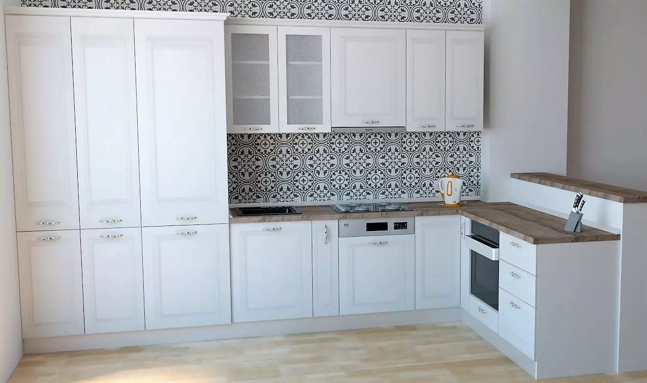 Classic Kitchen 8 Free 3D model