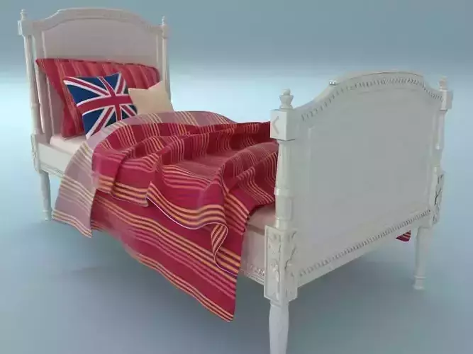 Tilly Rattan Twin Bed