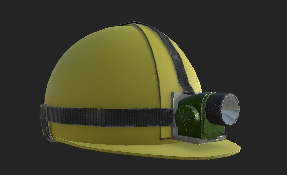 Mine Assets Pack Low-poly 3D model_16