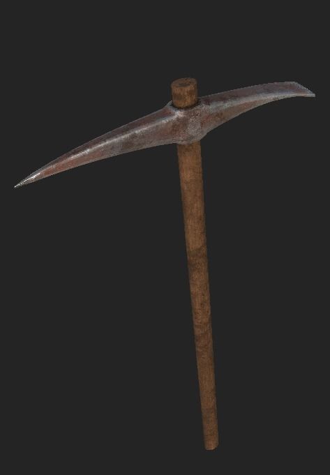 Mine Assets Pack Low-poly 3D model_20