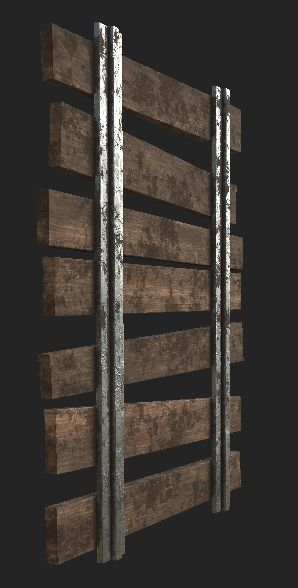 Mine Assets Pack Low-poly 3D model_24