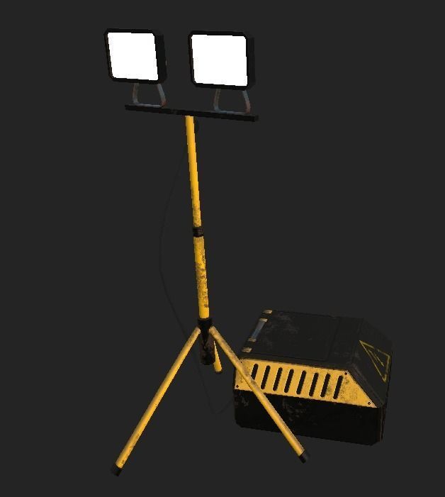 Mine Assets Pack Low-poly 3D model_13