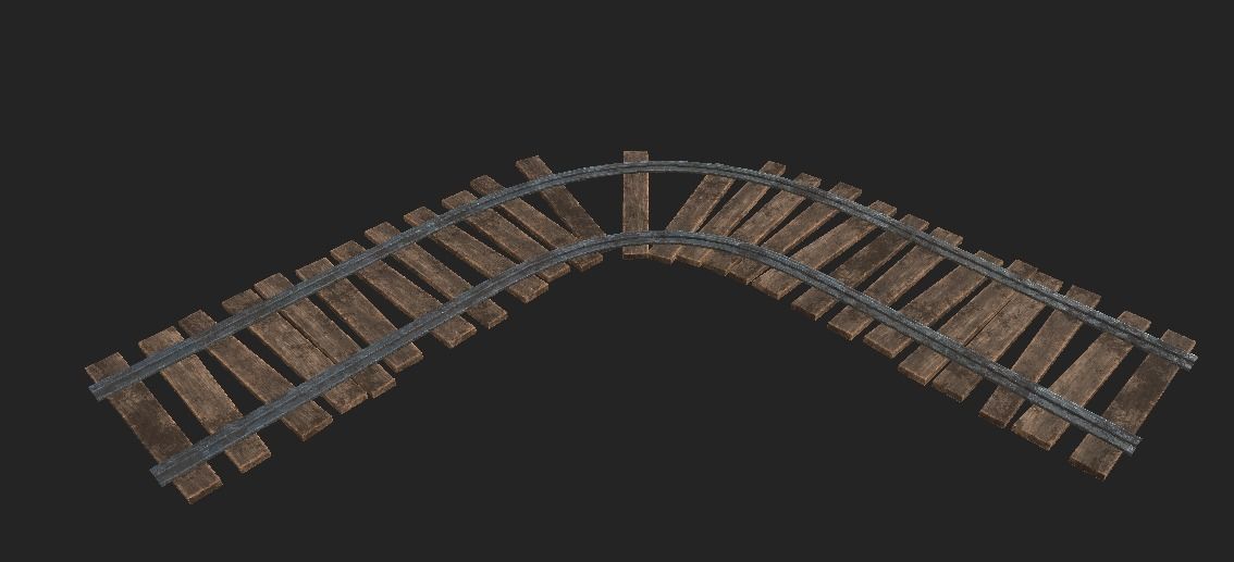 Mine Assets Pack Low-poly 3D model_25