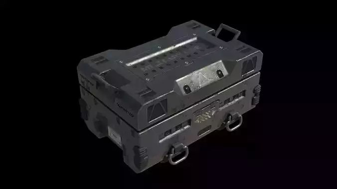 Crate ammo box in apocalypse