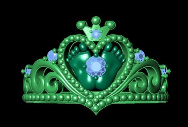 Ring dp 34 3D print model_12