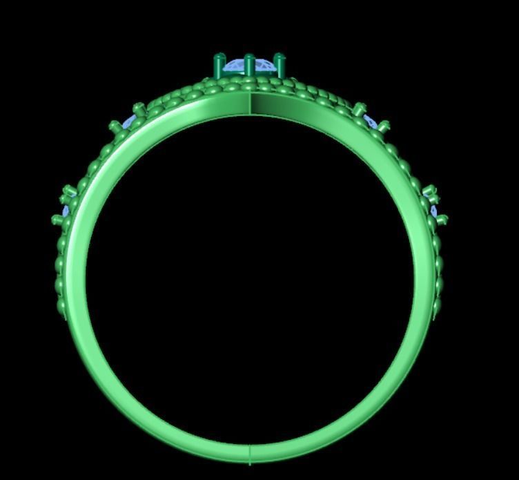 Ring dp 34 3D print model_10