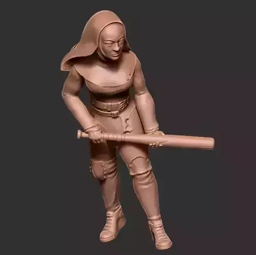 Zombie Apocalypse Nun