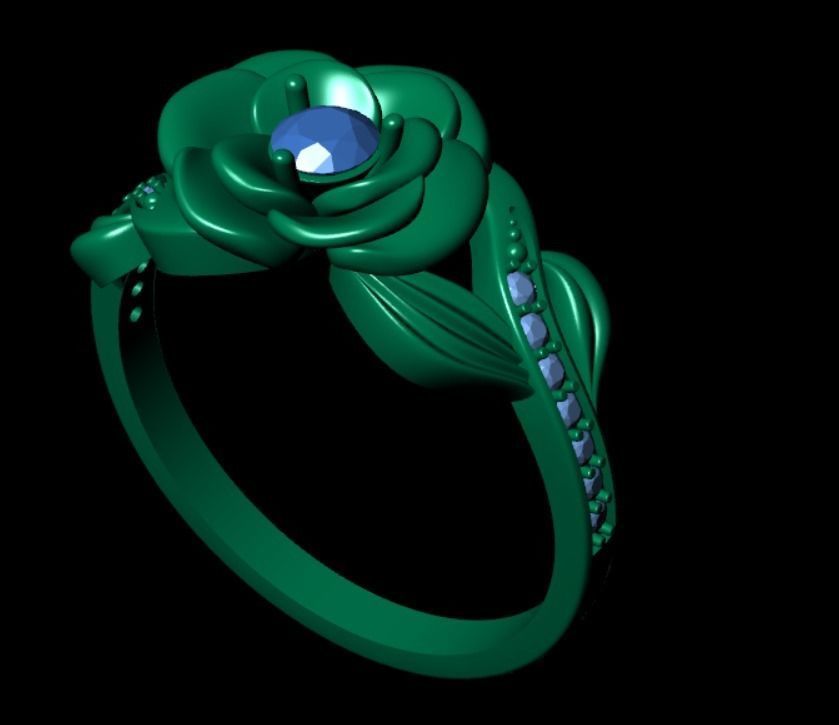 Ring dp 36 3D print model_12