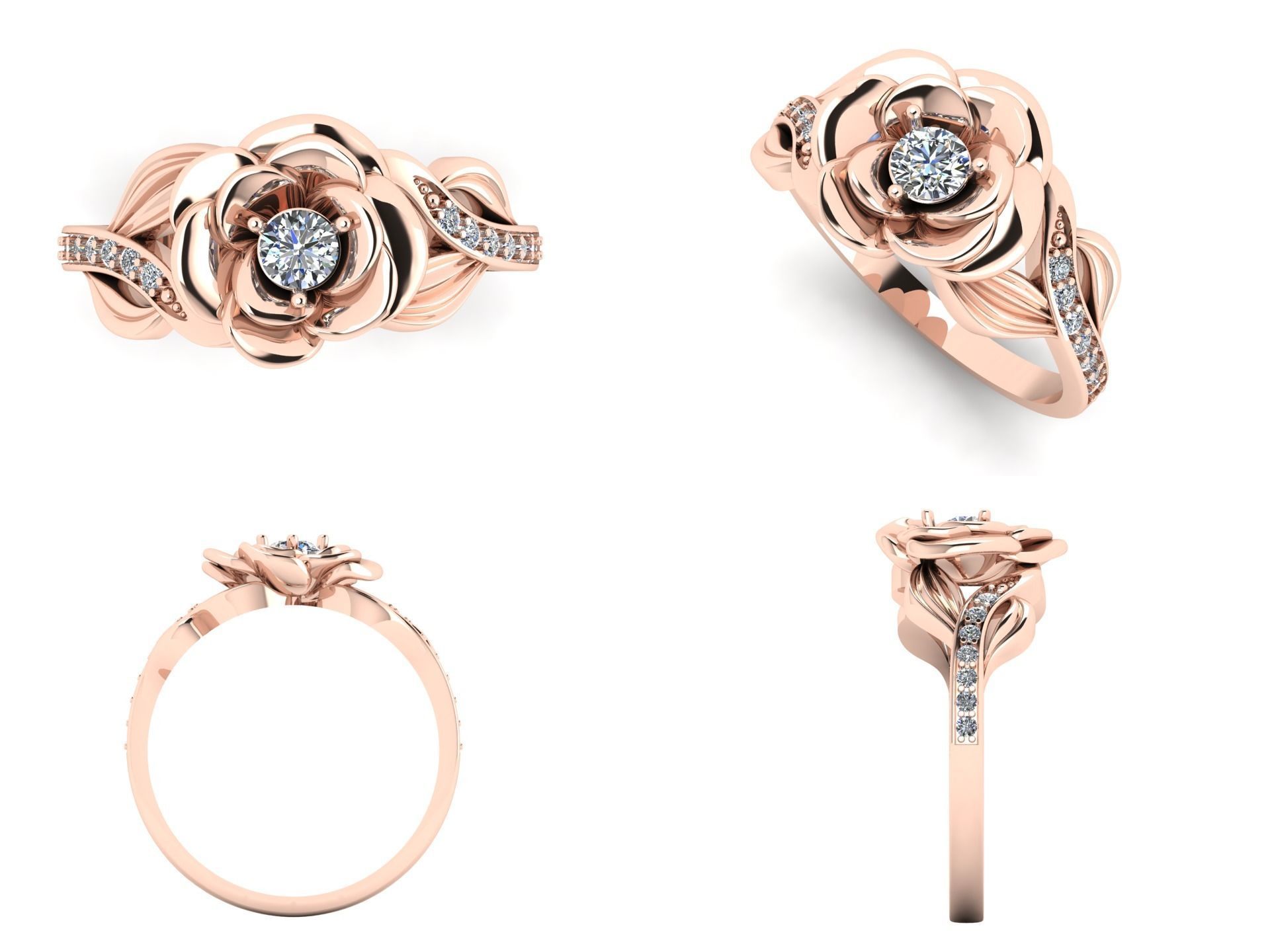 Ring dp 36 3D print model_3