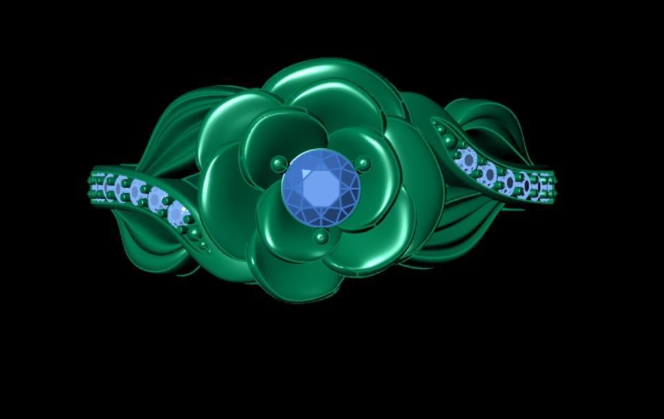 Ring dp 36 3D print model_10