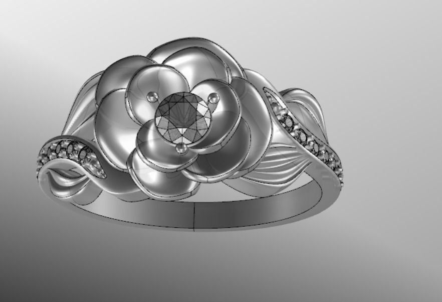 Ring dp 36 3D print model_16