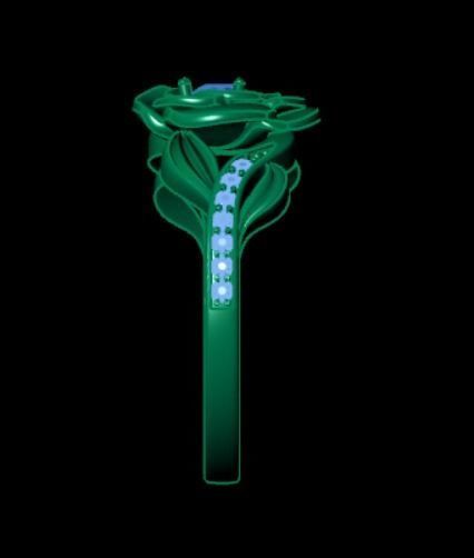 Ring dp 36 3D print model_9