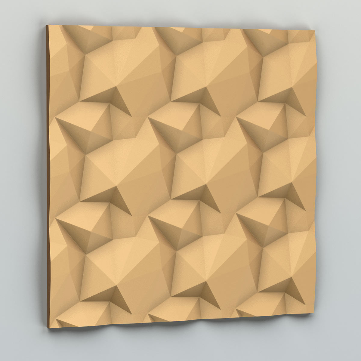 Wall panel 014 3D model_1