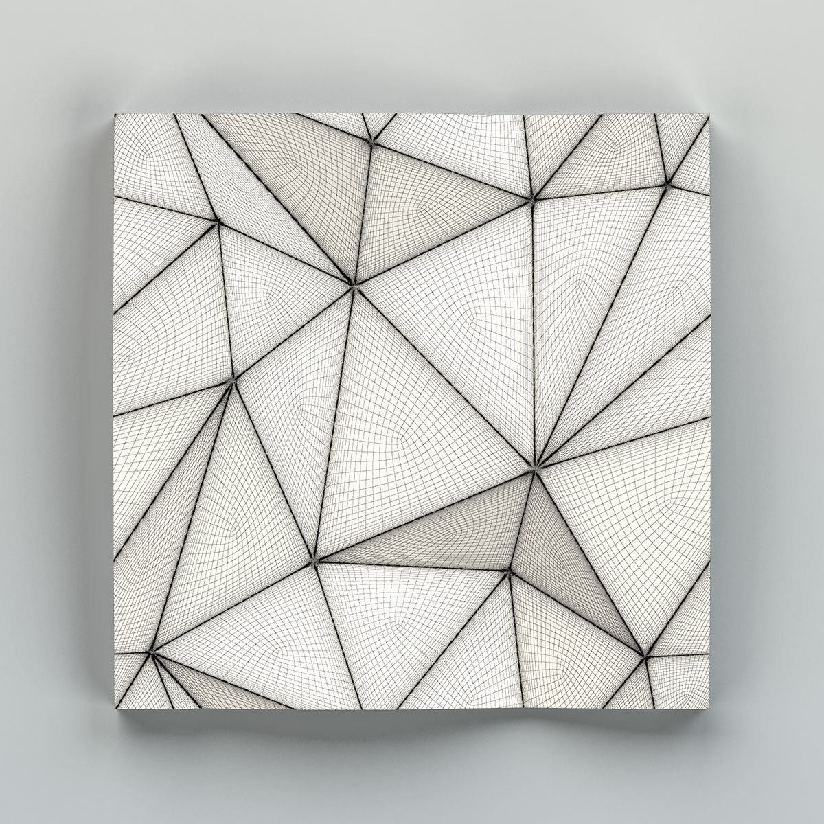 Wall panel 014 3D model_5