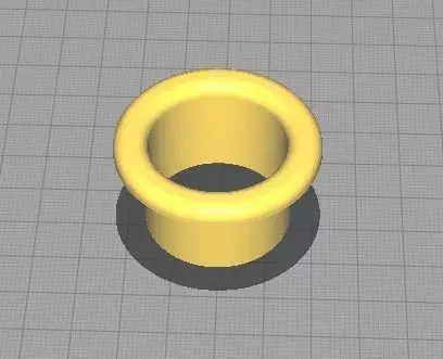 Duct 32mm 3D print model_0