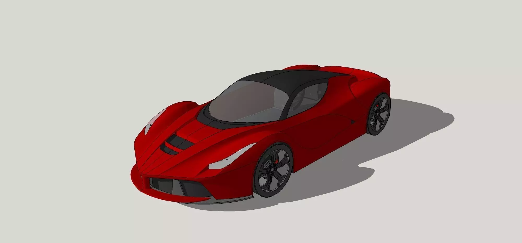 Laferrari sports car Free 3D model