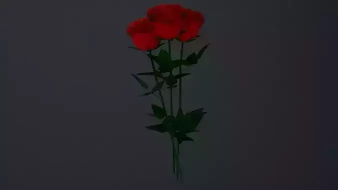 Simple Red Rose