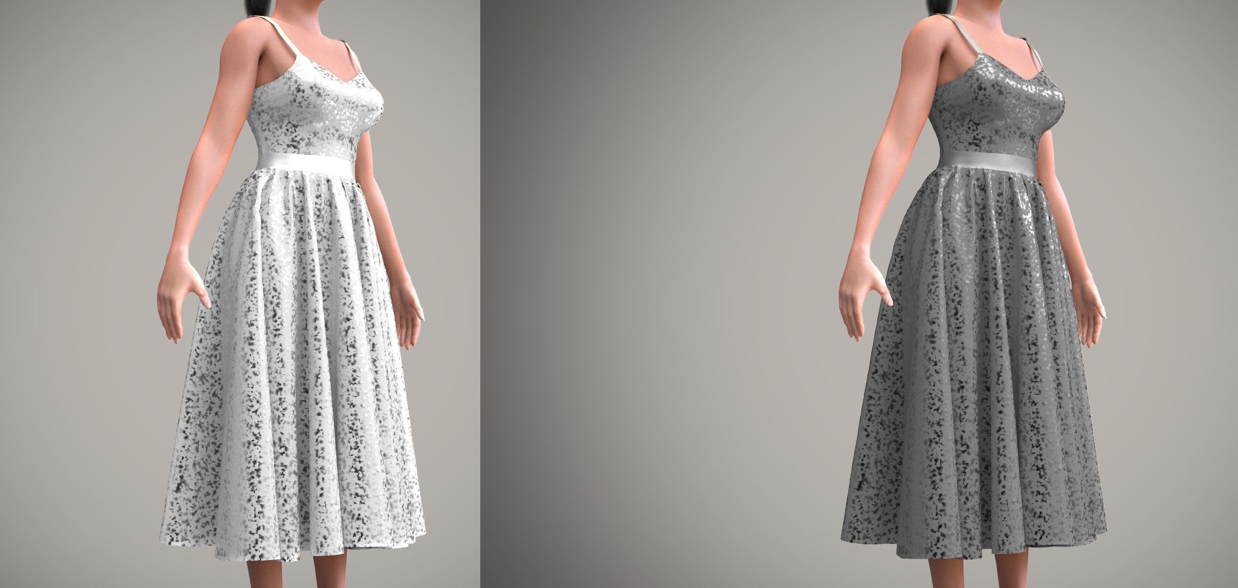 SEQUIN DRESS 3D model_13