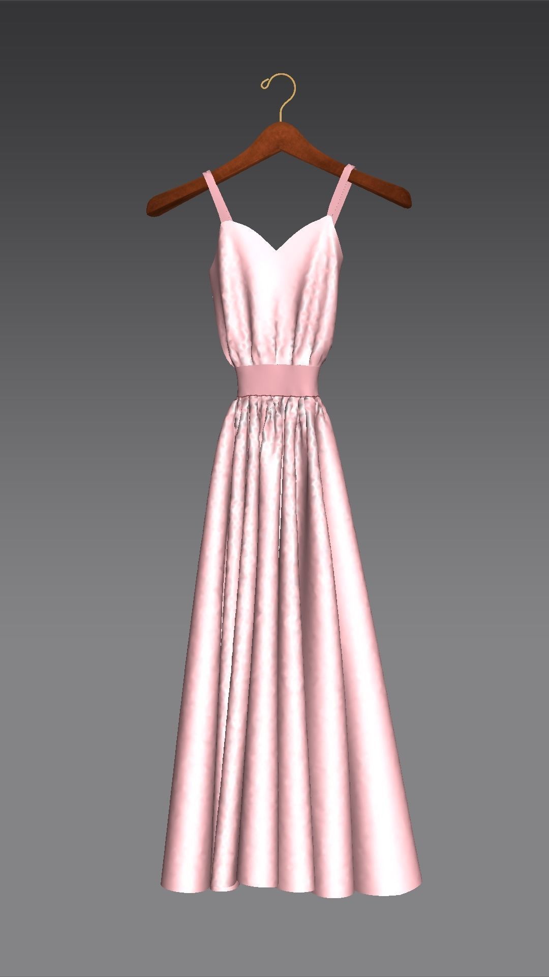 SEQUIN DRESS 3D model_16