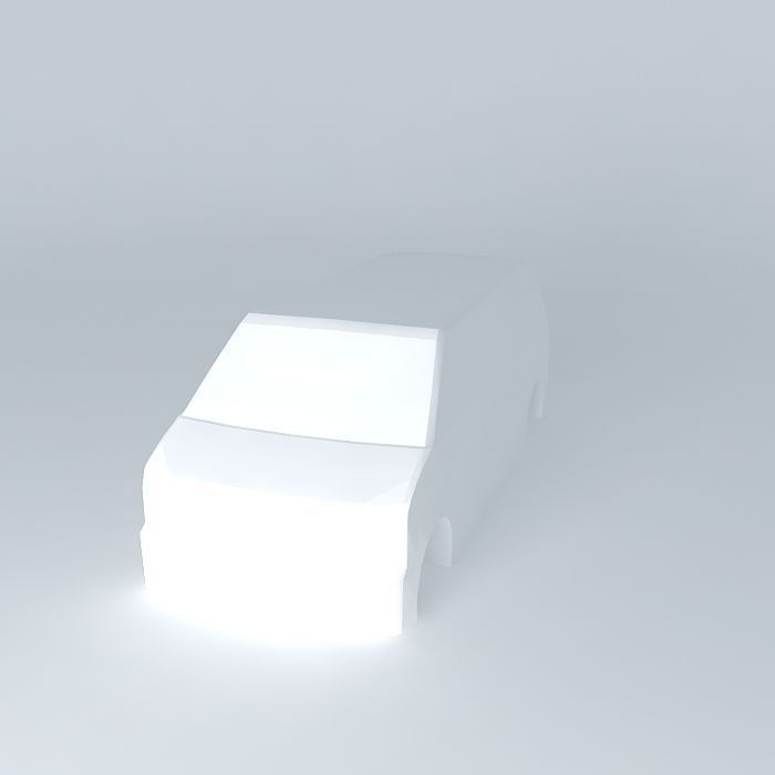 Full-Sized MPV Template Free 3D model_1