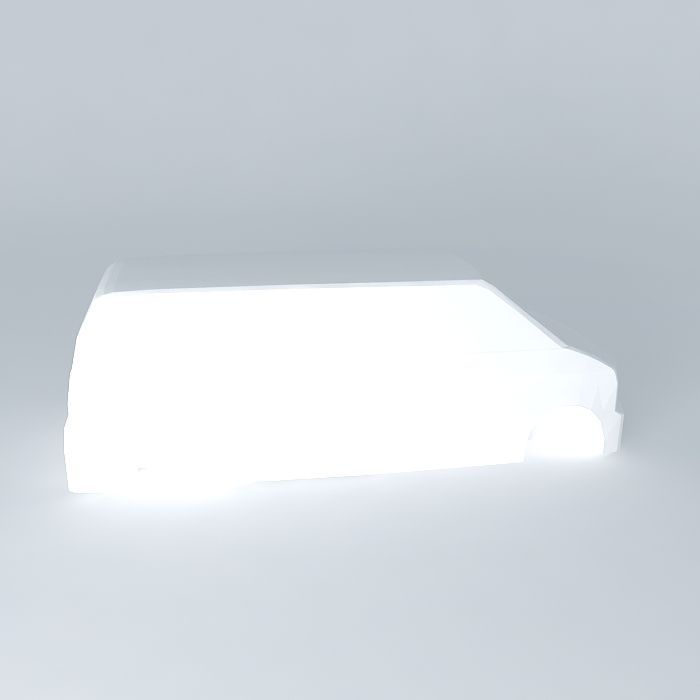 Full-Sized MPV Template Free 3D model_2