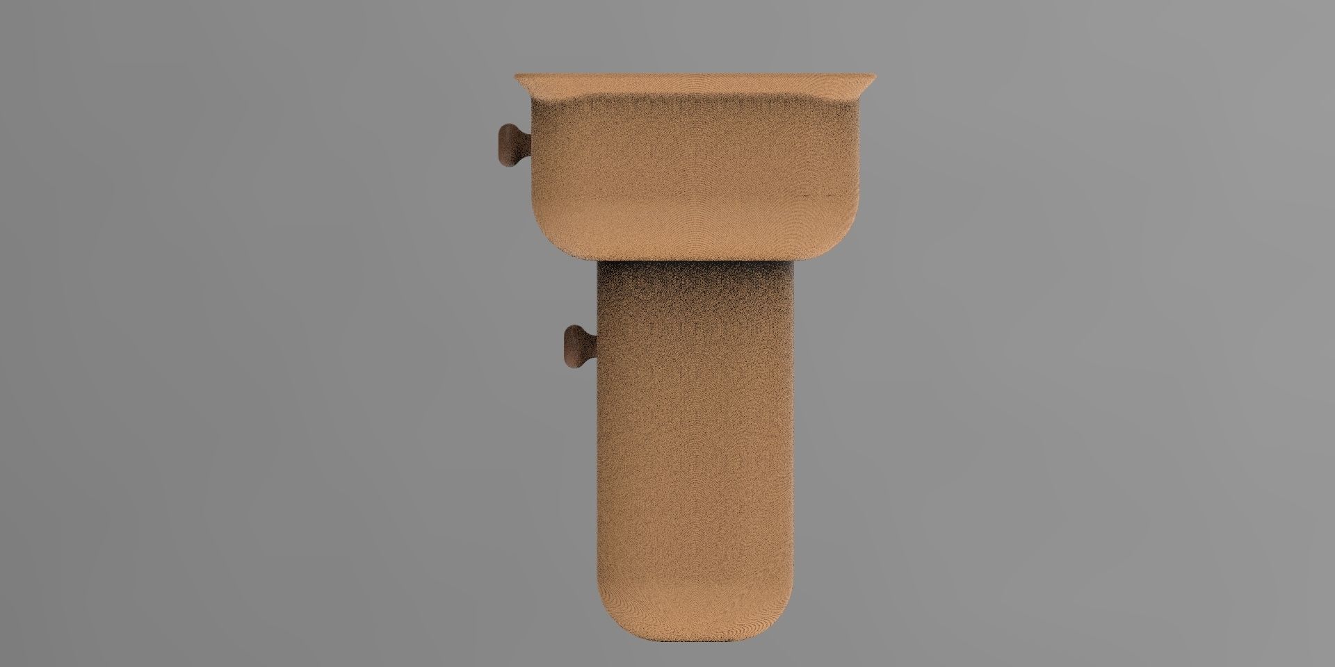 Bed Side Table Unique Design 3D model_6