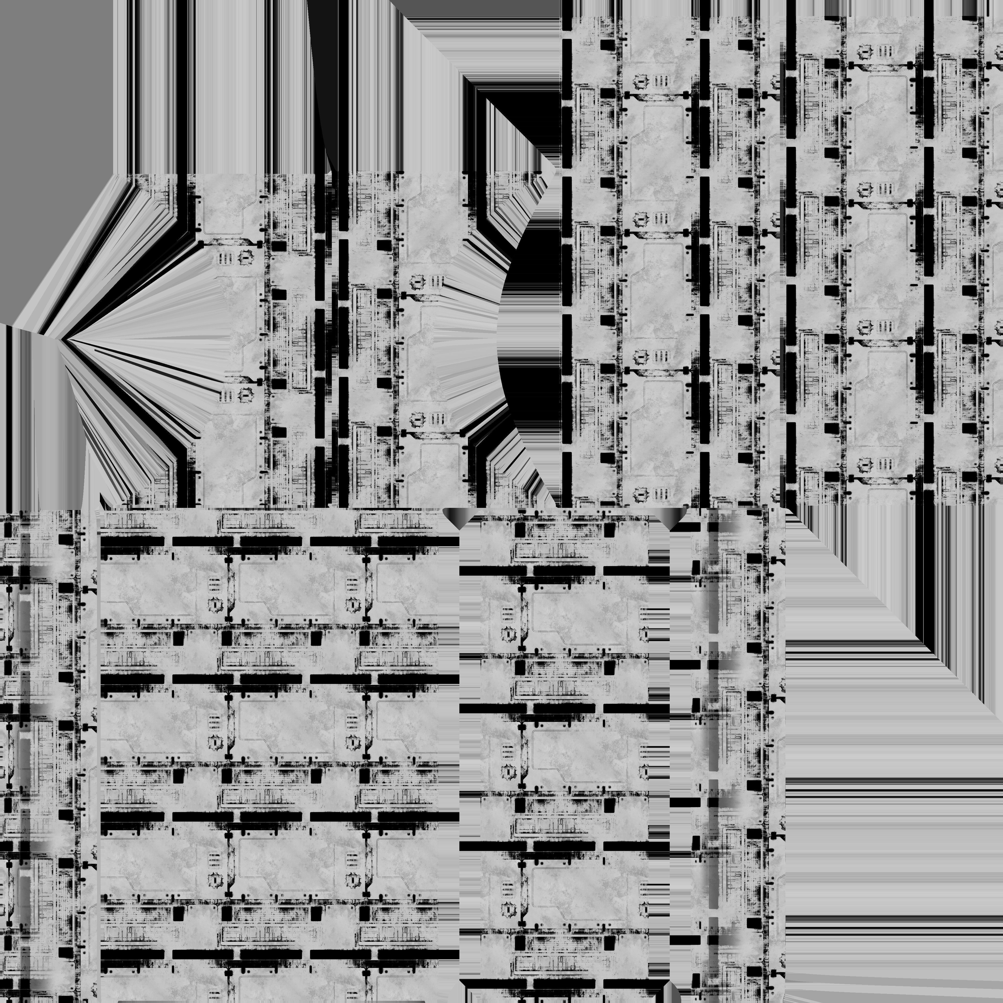 lazer gun Low-poly 3D model_6