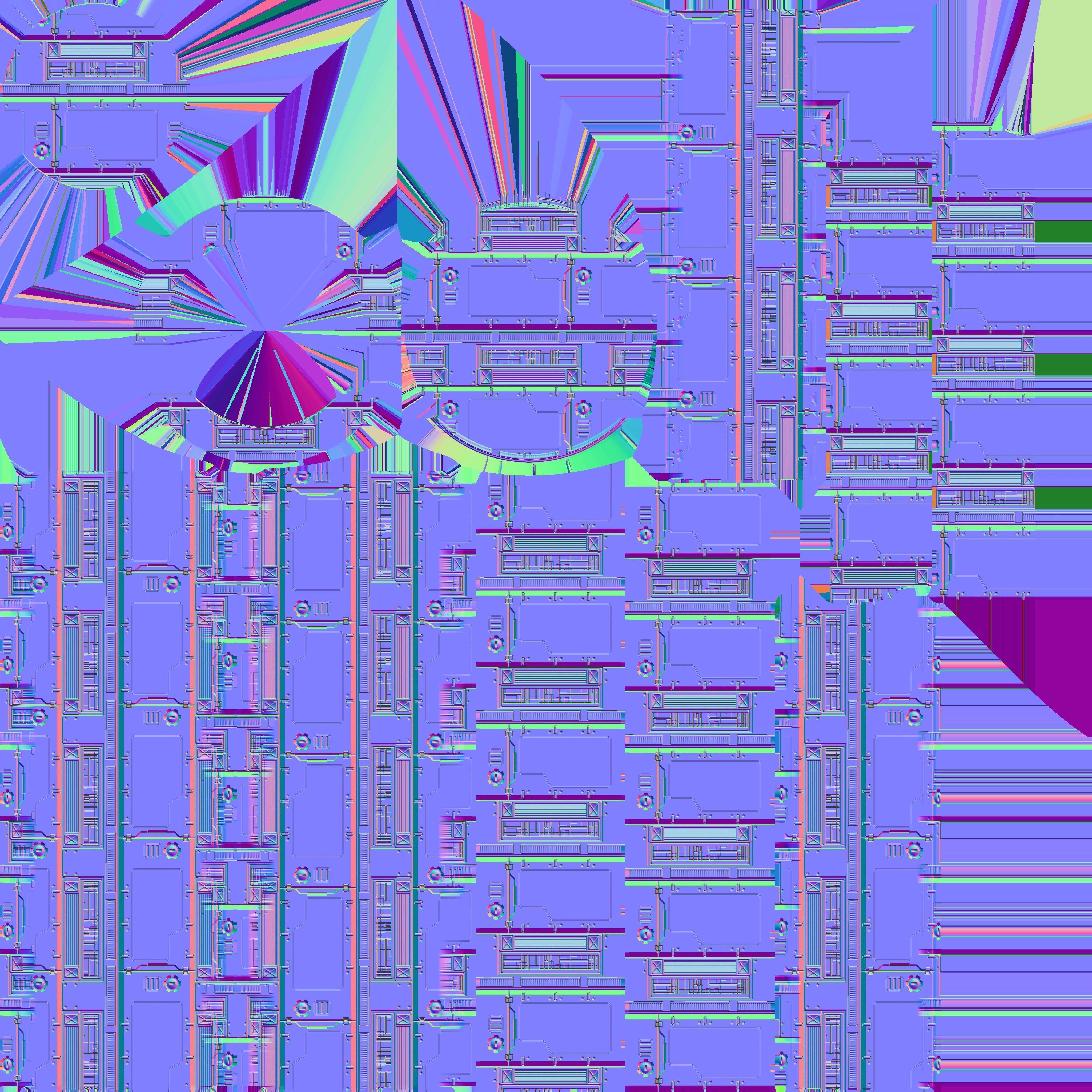 lazer gun Low-poly 3D model_13