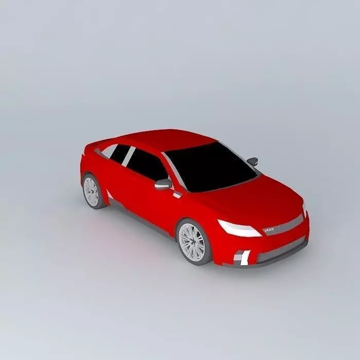Lazor car Free 3D model