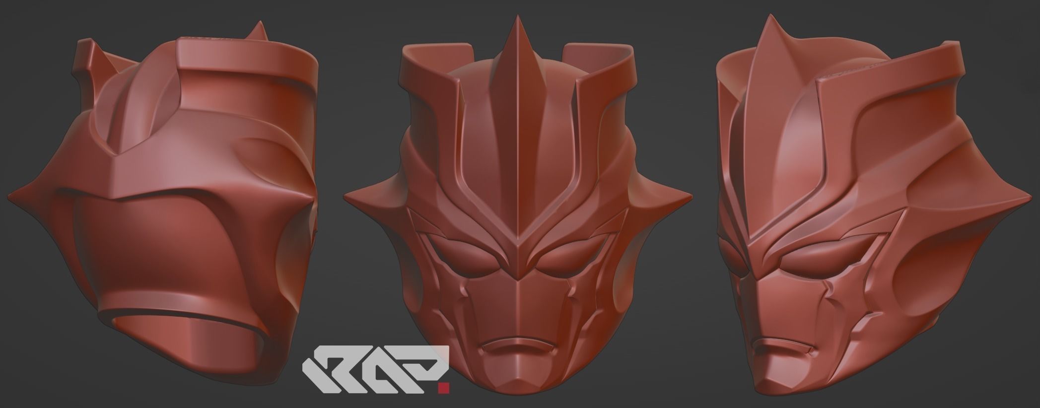 Absolute Tartarus 3D Helmet 3D print model_3