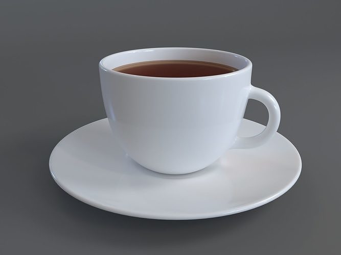A Cup Of Tea 3D model